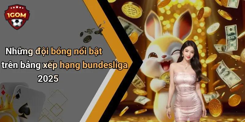 Những đội bóng nổi bật trên bảng xếp hạng bundesliga 2025