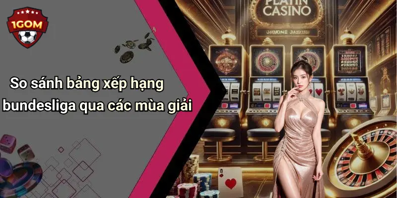 So sánh bảng xếp hạng bundesliga qua các mùa giải