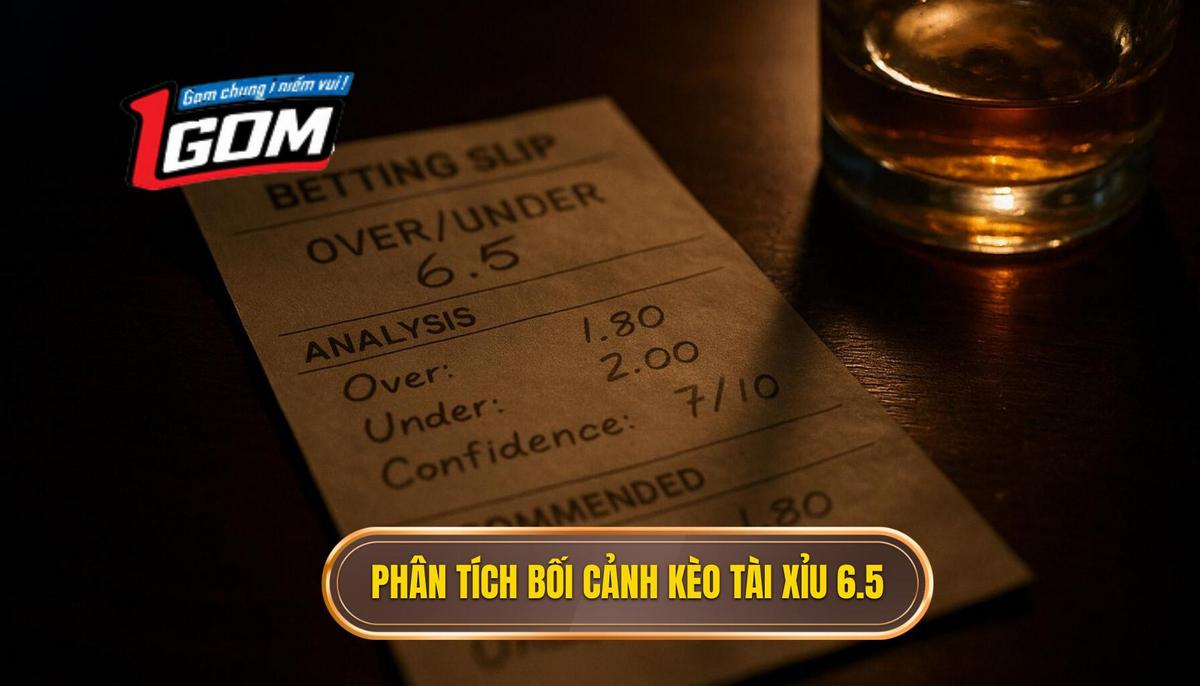 Phân Tích Chuyên Sâu Về Bối Cảnh Xuất Hiện Kèo Tài Xỉu 6.5