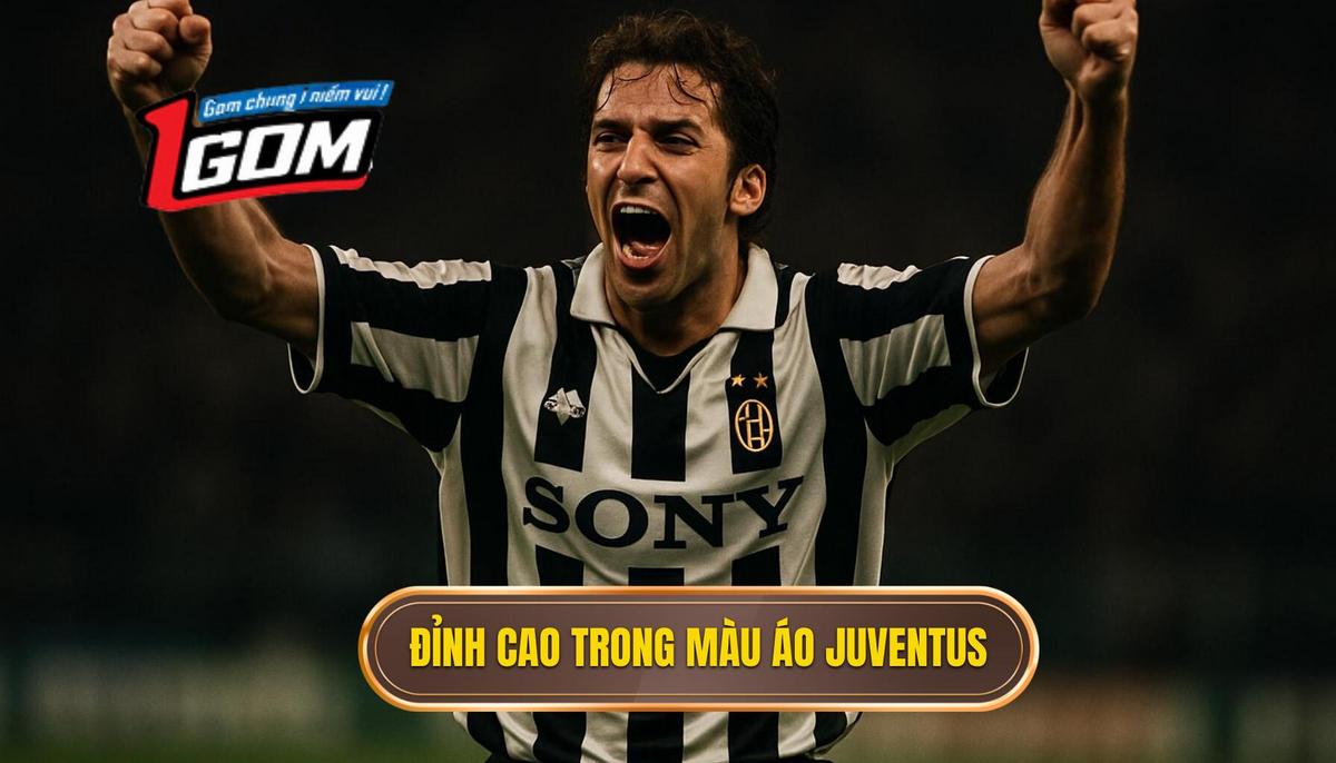 Đỉnh cao rực rỡ trong màu áo sọc trắng đen Juventus