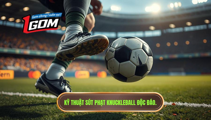 1. Kỹ thuật sút phạt knuckleball độc đáo.
