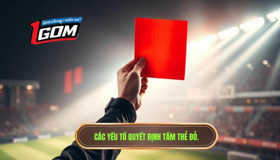 2. Các yếu tố quyết định tấm thẻ đỏ.