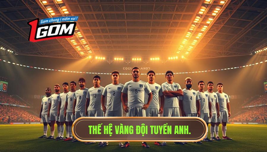 2. Thế hệ vàng đội tuyển Anh.
